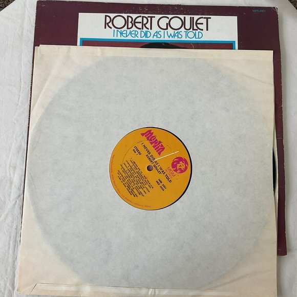 Robert Goulet: I Never Did As I Was Told Vintage Vinyl Record - Picture 3 of 9